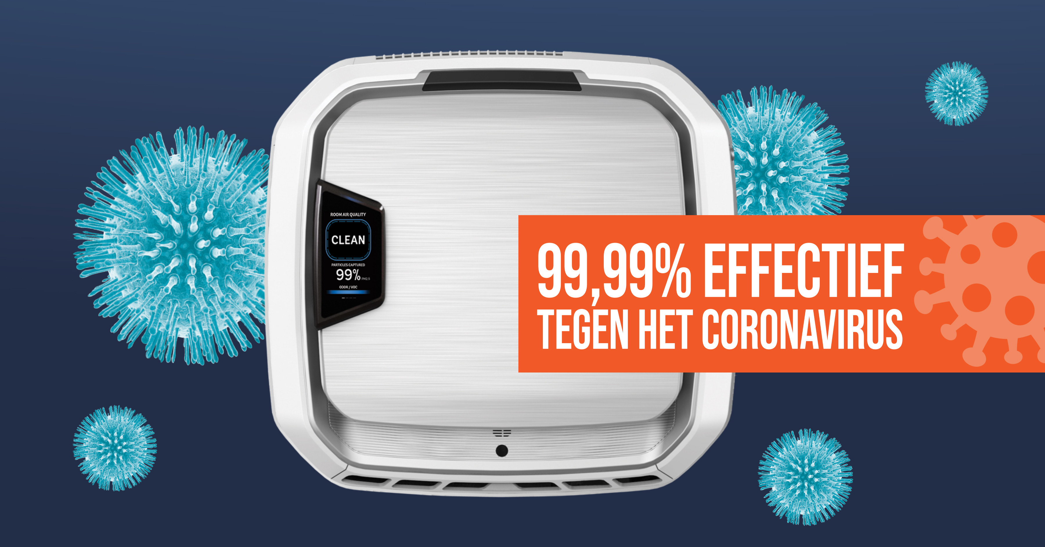 AeraMax nu bewezen 99,99% effectief tegen COVID19