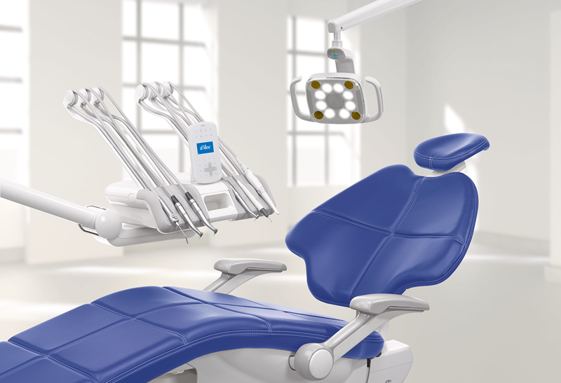 A-dec 500 De A-dec 500 is een complete op zich zelfstaande productfamilie die geheel zelf  te configureren is.