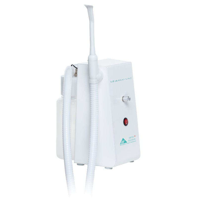 BPR Swiss mobiele afzuiging De MINIMAX-VAC stelt nieuwe normen in draagbare plug-and-play afzuigeenheden.